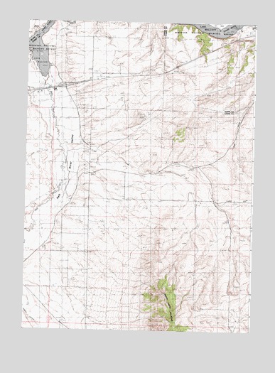 North Chapin Mountain, ID USGS Topographic Map