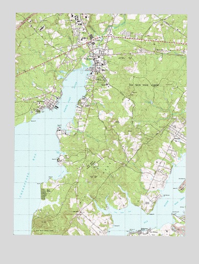 North East, MD USGS Topographic Map