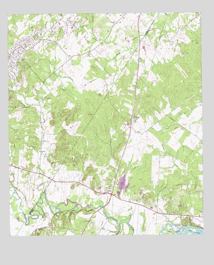 Belmont, TX USGS Topographic Map