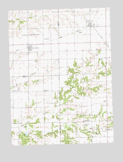 North Henderson, IL USGS Topographic Map