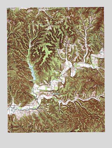Belmont, IN USGS Topographic Map