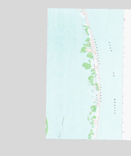 North Islands, LA USGS Topographic Map