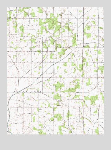 North Judson SE, IN USGS Topographic Map