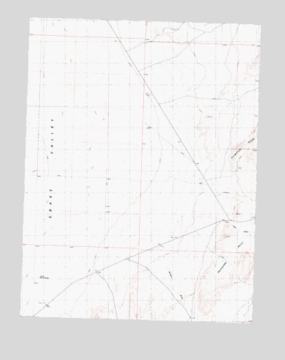 North Knoll Spring, UT USGS Topographic Map