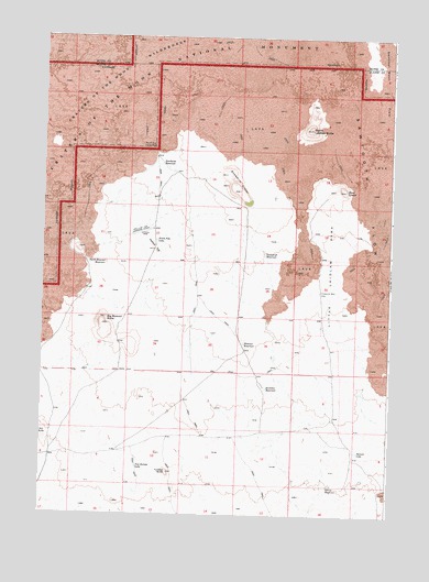 North Laidlaw Butte, ID USGS Topographic Map