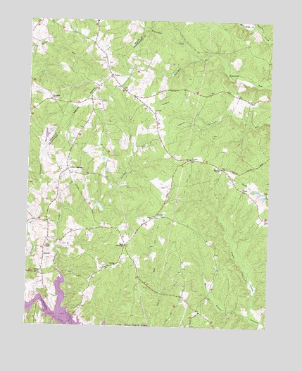 Belmont, VA USGS Topographic Map