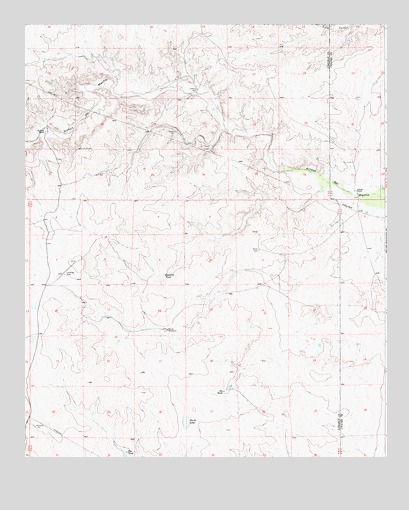 North Lake, NM USGS Topographic Map