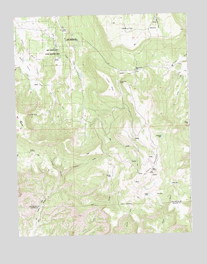 North Mountain, CO USGS Topographic Map