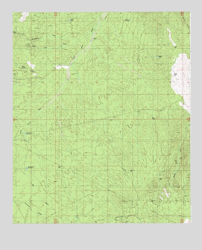 North of Oracle, AZ USGS Topographic Map