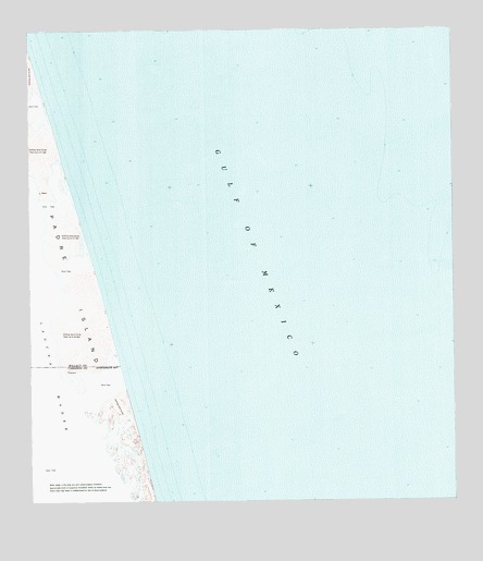 North of Port Isabel NW, TX USGS Topographic Map