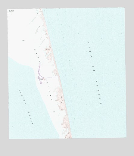 North of Port Isabel SW, TX USGS Topographic Map