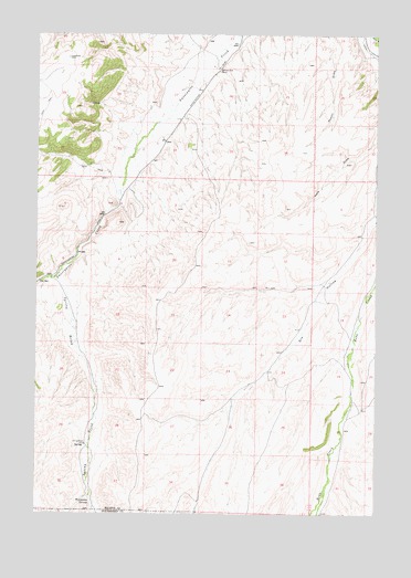 Belmont Park Ranch, MT USGS Topographic Map