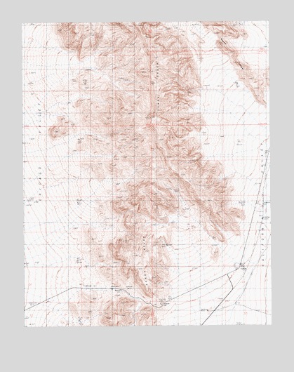 North of Tecopa Pass, CA USGS Topographic Map