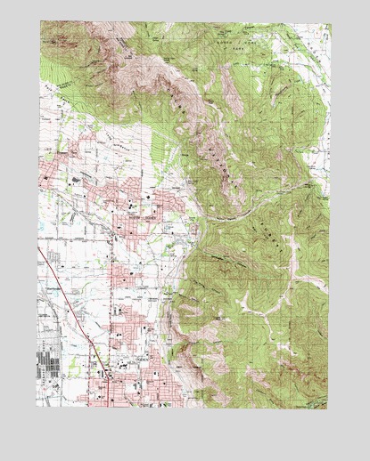 North Ogden, UT USGS Topographic Map