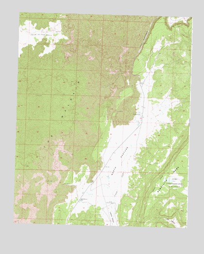 North Pasture, NM USGS Topographic Map