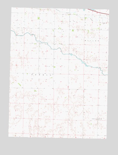 North Platte SW, NE USGS Topographic Map