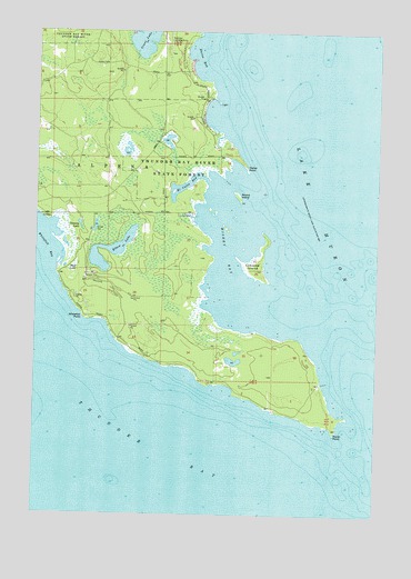 North Point, MI USGS Topographic Map