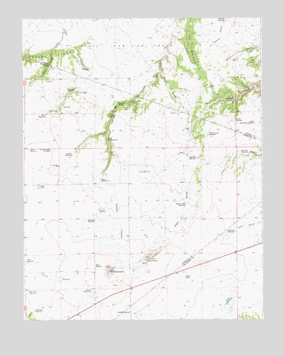 North Rattlesnake Butte, CO USGS Topographic Map