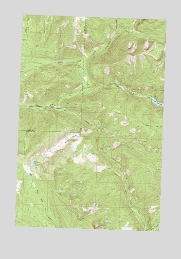 Belmore Sloughs, MT USGS Topographic Map