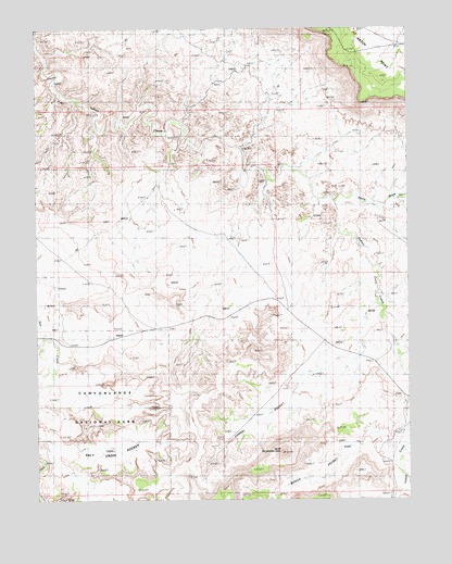 North Six-shooter Peak, UT USGS Topographic Map