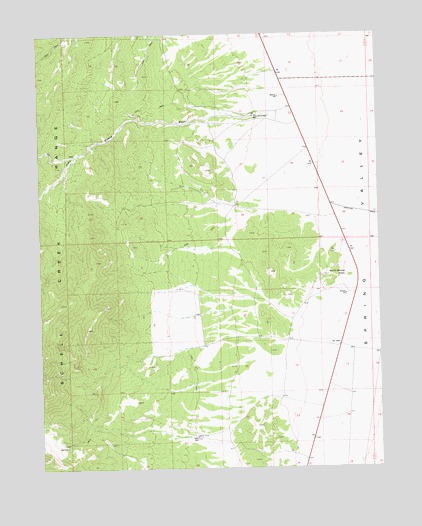 North Spring Point, NV USGS Topographic Map
