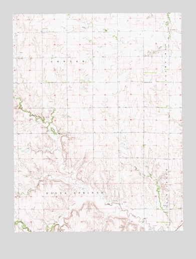 Beloit SW, KS USGS Topographic Map