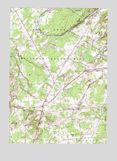 North Wilna, NY USGS Topographic Map