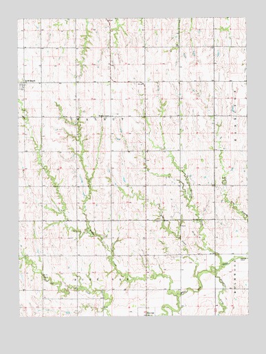 Northbranch, KS USGS Topographic Map
