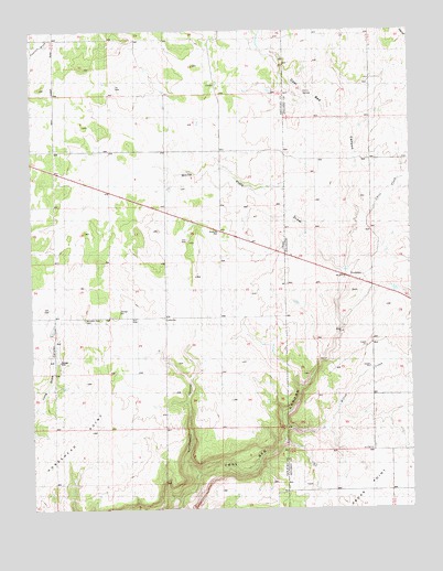 Northdale, CO USGS Topographic Map