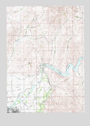 Northeast Emmett, ID USGS Topographic Map