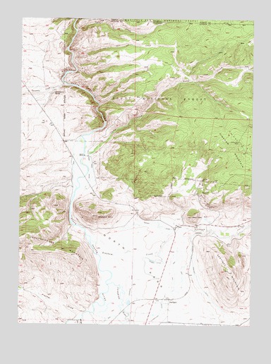 Northgate, CO USGS Topographic Map