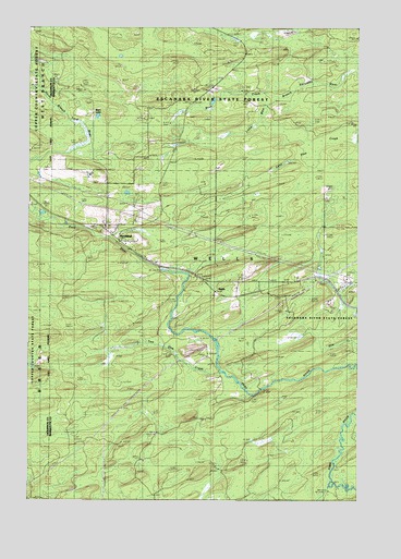 Northland, MI USGS Topographic Map