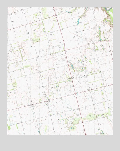 Northside, TX USGS Topographic Map