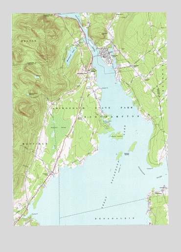 Northville, NY USGS Topographic Map