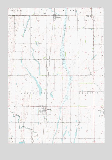 Northville, SD USGS Topographic Map