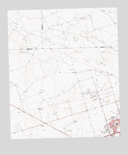 Northwest Midland, TX USGS Topographic Map
