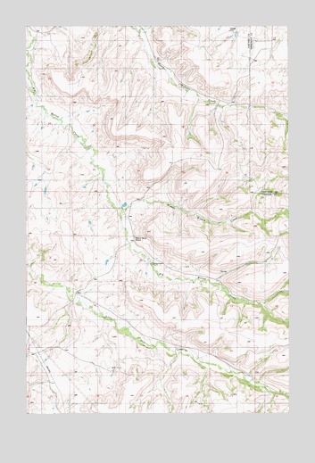 Belt NE, MT USGS Topographic Map