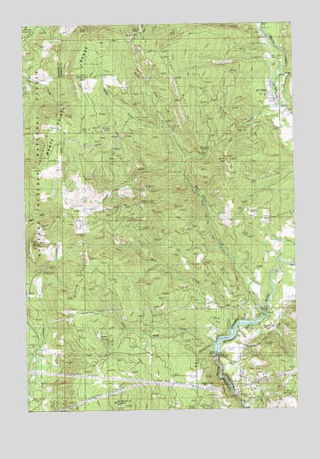 Northwestern Lake, WA USGS Topographic Map