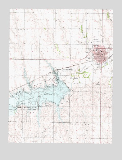 Norton, KS USGS Topographic Map