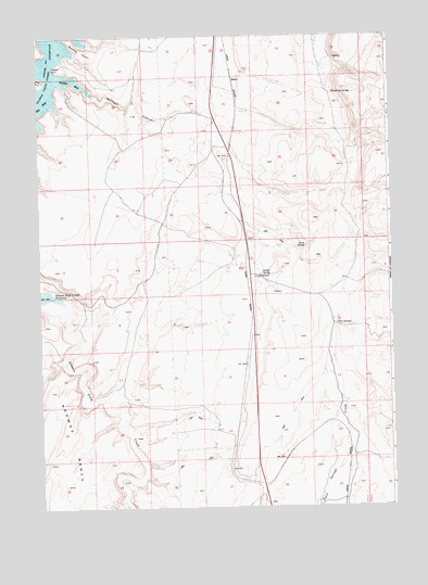 Norton Canyon, ID USGS Topographic Map