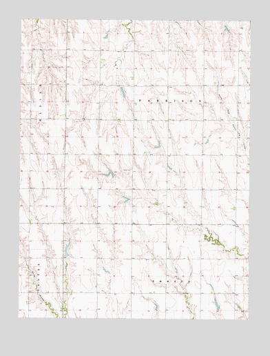 Norton NE, KS USGS Topographic Map