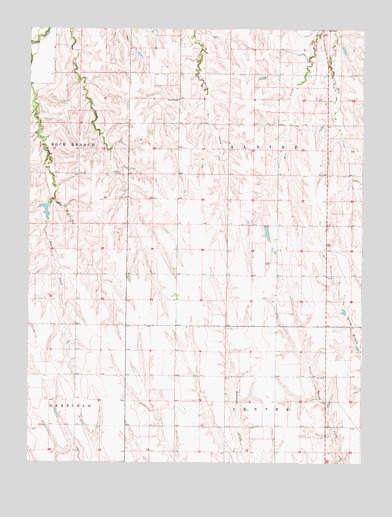 Norton NW, KS USGS Topographic Map