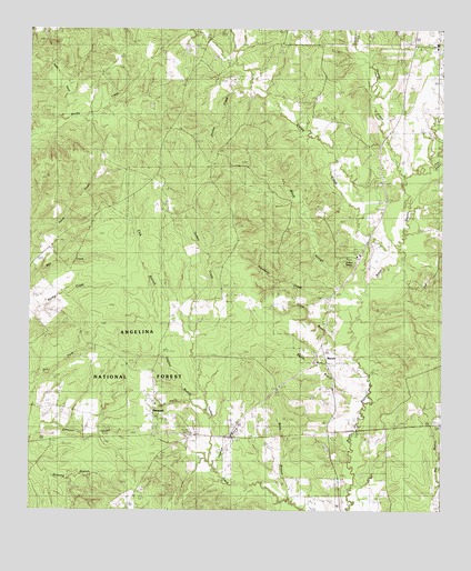 Norwood, TX USGS Topographic Map