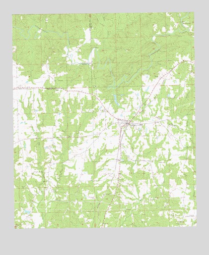 Notasulga, AL USGS Topographic Map
