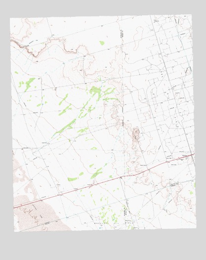 Notrees, TX USGS Topographic Map