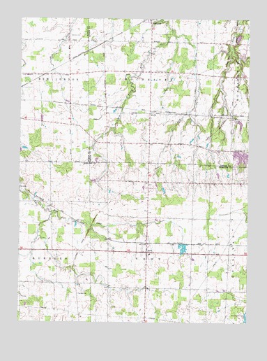 Nova, OH USGS Topographic Map