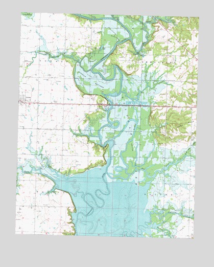 Nowata East, OK USGS Topographic Map