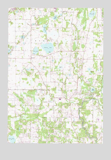 Nowthen, MN USGS Topographic Map
