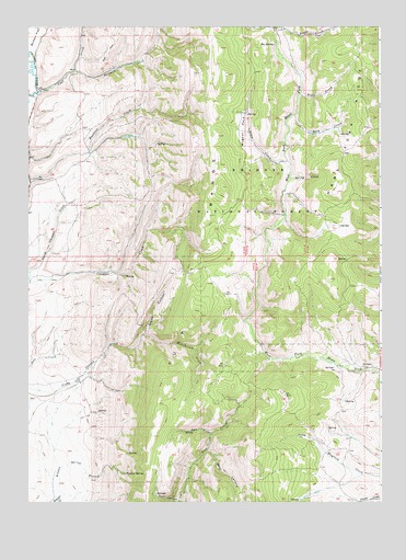 Nugent Park, WY USGS Topographic Map