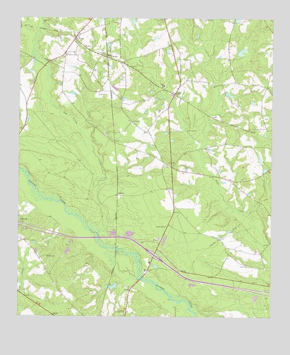 Nunez, GA USGS Topographic Map
